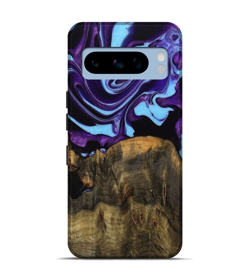 Pixel 8 Pro Wood Live Edge Phone Case - Altha (Purple, 745284)