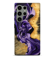 Galaxy S24 Ultra Wood Live Edge Phone Case - Vergie (Purple, 745285)