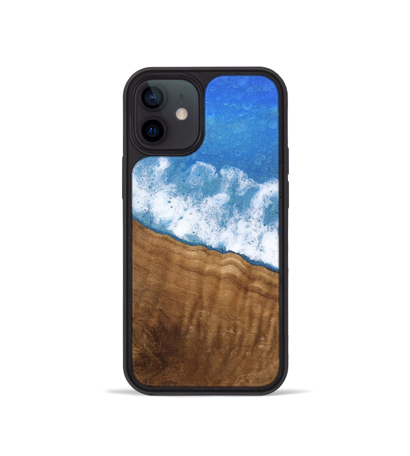 iPhone 12 mini Wood Phone Case - Burney (Coastal, 745305)