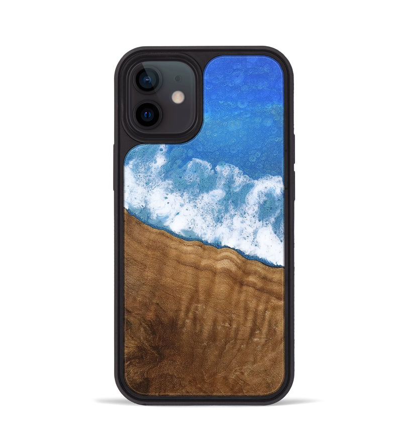 iPhone 12 Wood Phone Case - Burney (Coastal, 745305)