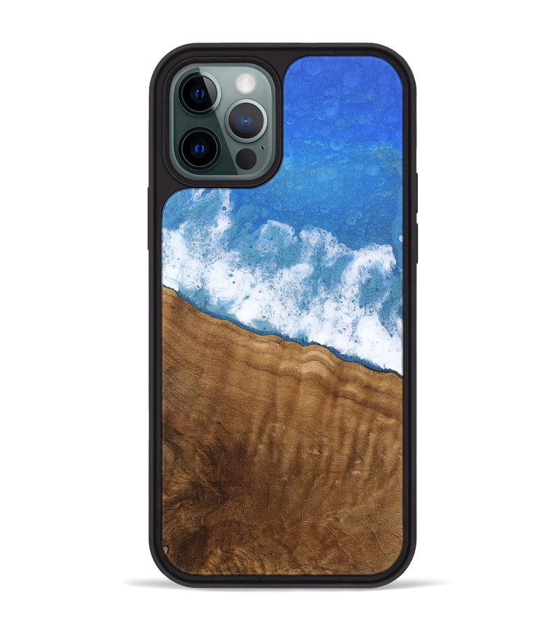 iPhone 12 Pro Max Wood Phone Case - Burney (Coastal, 745305)