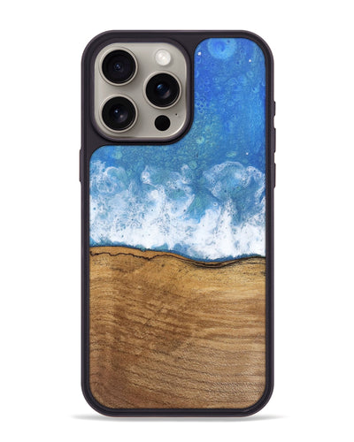 iPhone 15 Pro Max Wood Phone Case - Frona (Coastal, 745334)