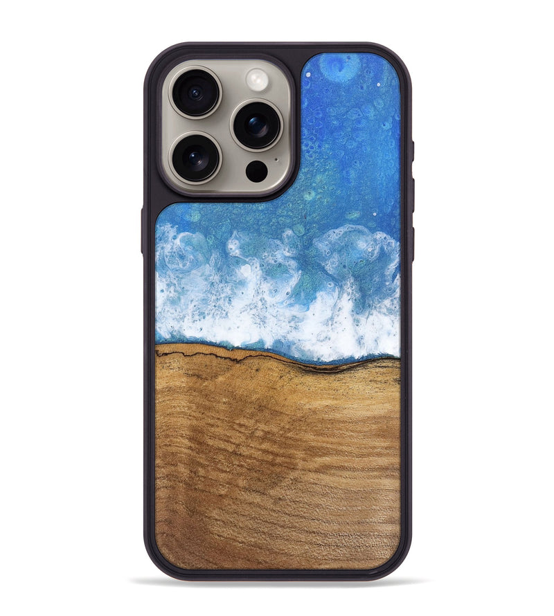 iPhone 15 Pro Max Wood Phone Case - Frona (Coastal, 745334)