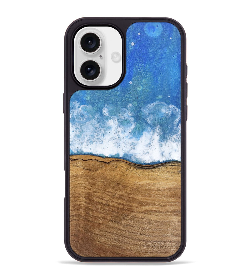 iPhone 16 Plus Wood Phone Case - Frona (Coastal, 745334)