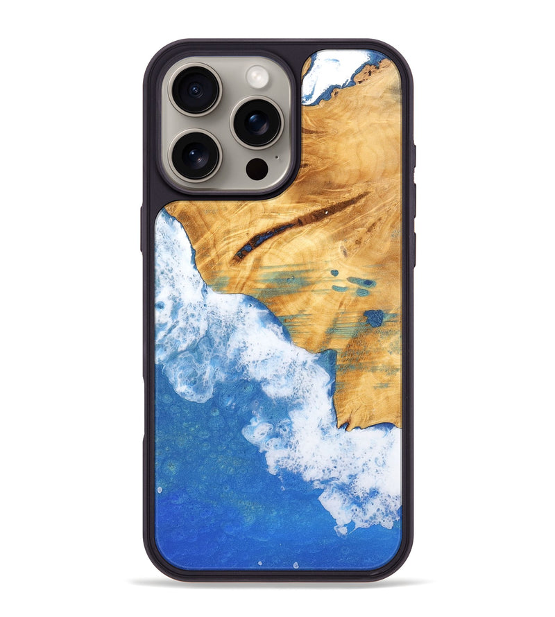 iPhone 16 Pro Max Wood Phone Case - Lyda (Coastal, 745336)