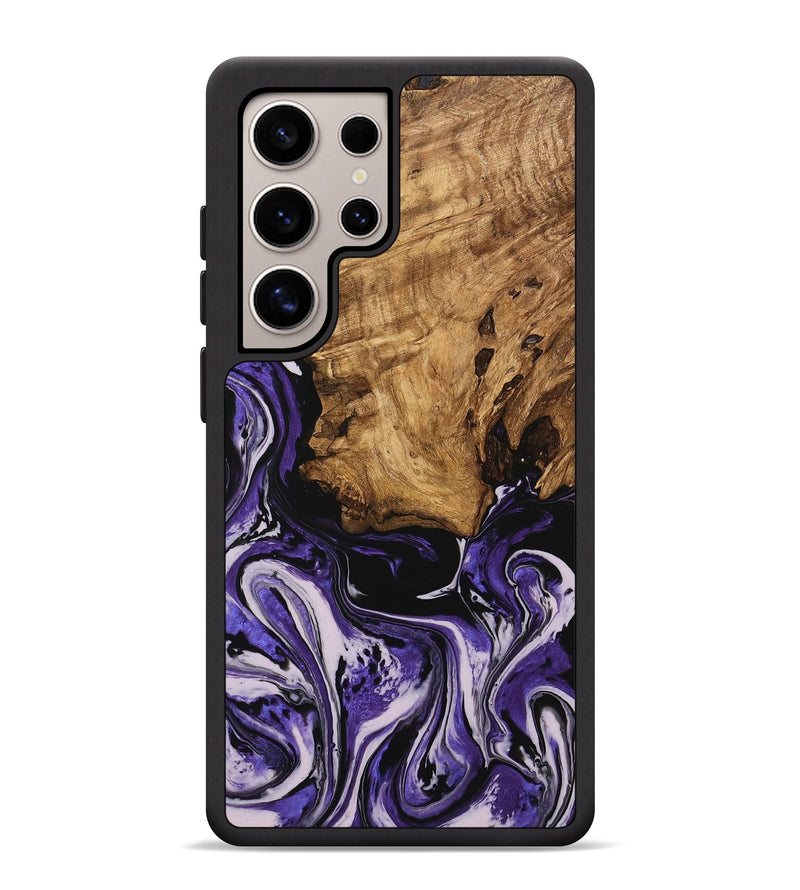 Galaxy S25 Ultra Wood Phone Case - Lyle (Purple, 745343)