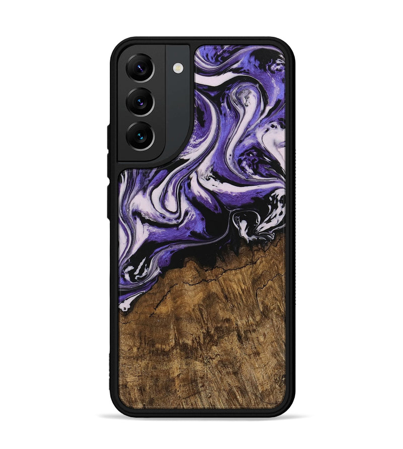 Galaxy S22 Plus Wood Phone Case - Heino (Purple, 745344)