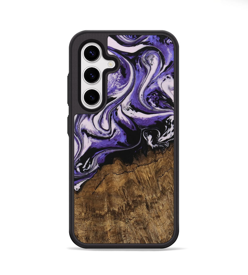 Galaxy S25 Wood Phone Case - Heino (Purple, 745344)