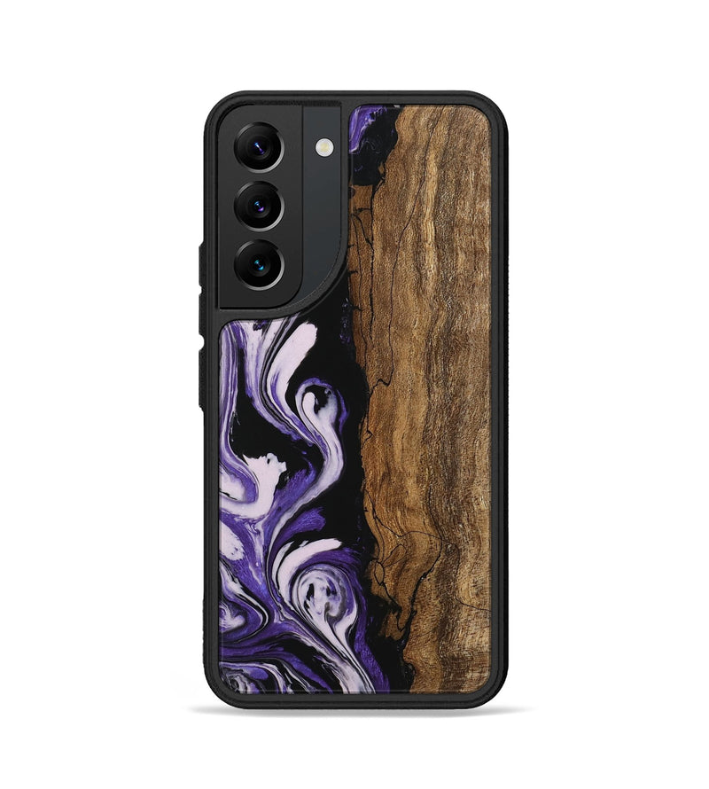 Galaxy S22 Wood Phone Case - Davis (Purple, 745348)