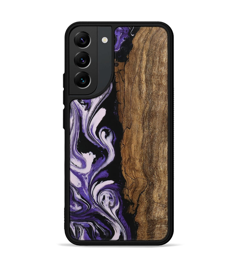 Galaxy S22 Plus Wood Phone Case - Davis (Purple, 745348)