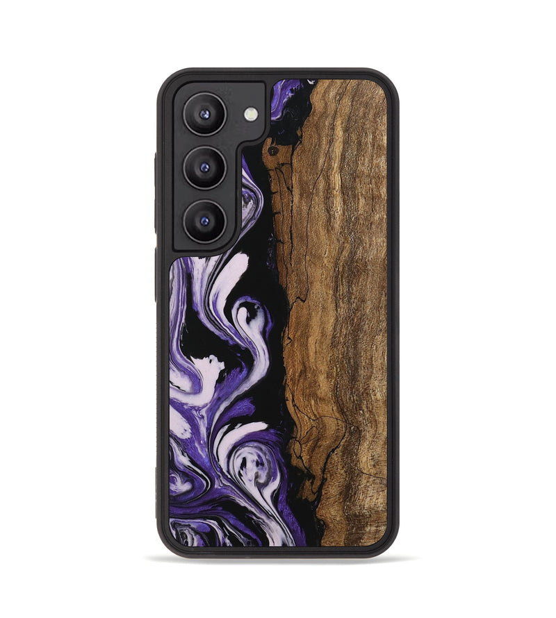 Galaxy S23 Wood Phone Case - Davis (Purple, 745348)