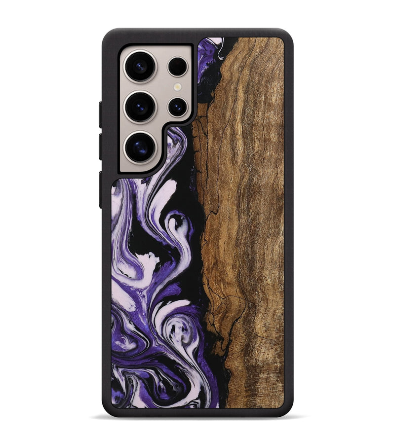 Galaxy S25 Ultra Wood Phone Case - Davis (Purple, 745348)