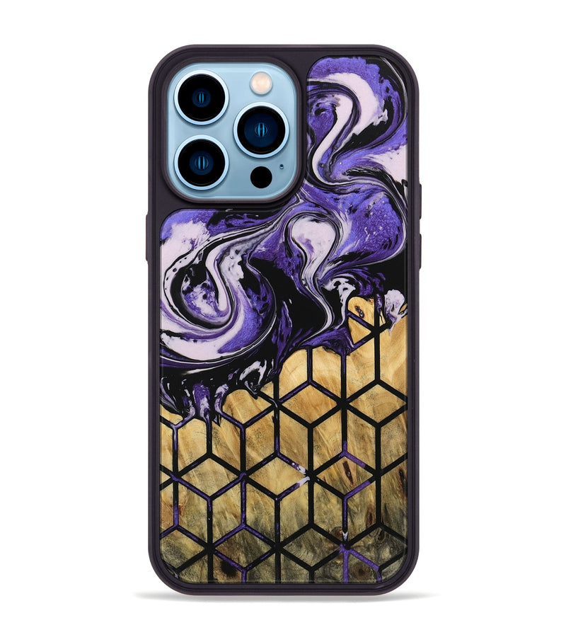 iPhone 14 Pro Max Wood Phone Case - Pleas (Pattern, 745354)