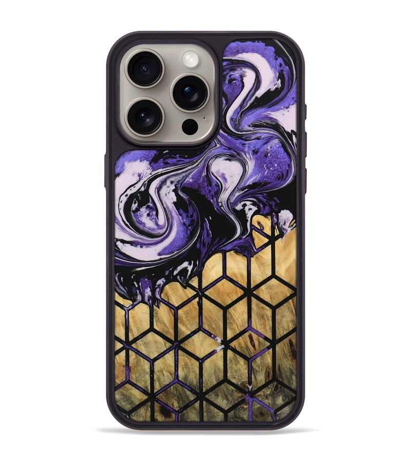 iPhone 15 Pro Max Wood Phone Case - Pleas (Pattern, 745354)