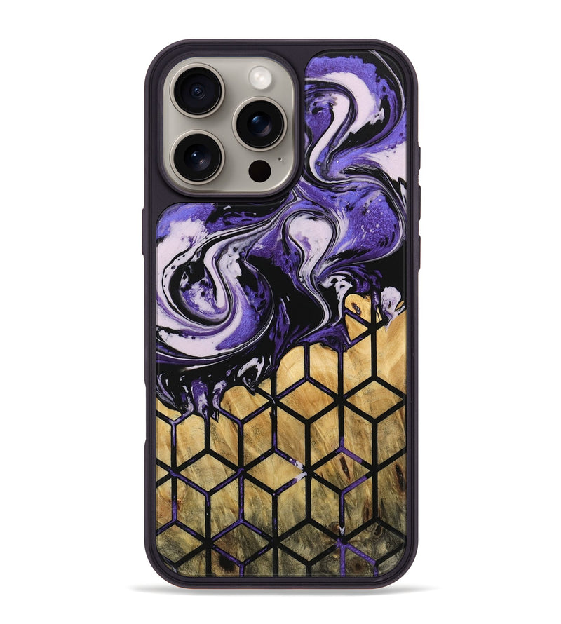 iPhone 16 Pro Max Wood Phone Case - Pleas (Pattern, 745354)