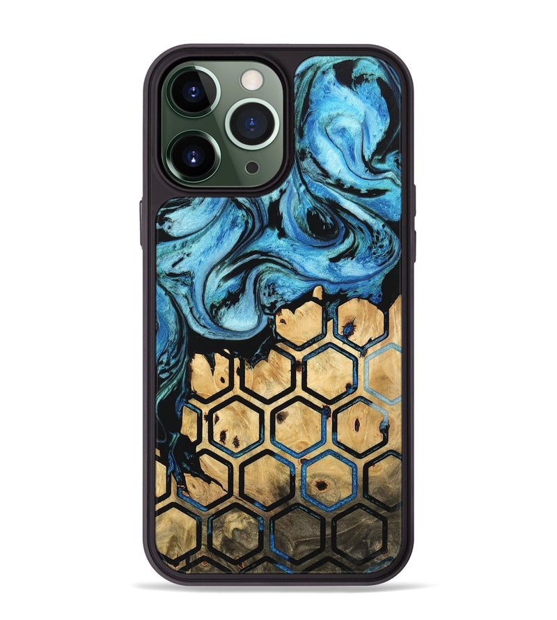 iPhone 13 Pro Max Wood Phone Case - Vick (Pattern, 745356)