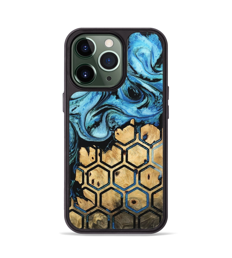 iPhone 13 Pro Wood Phone Case - Vick (Pattern, 745356)