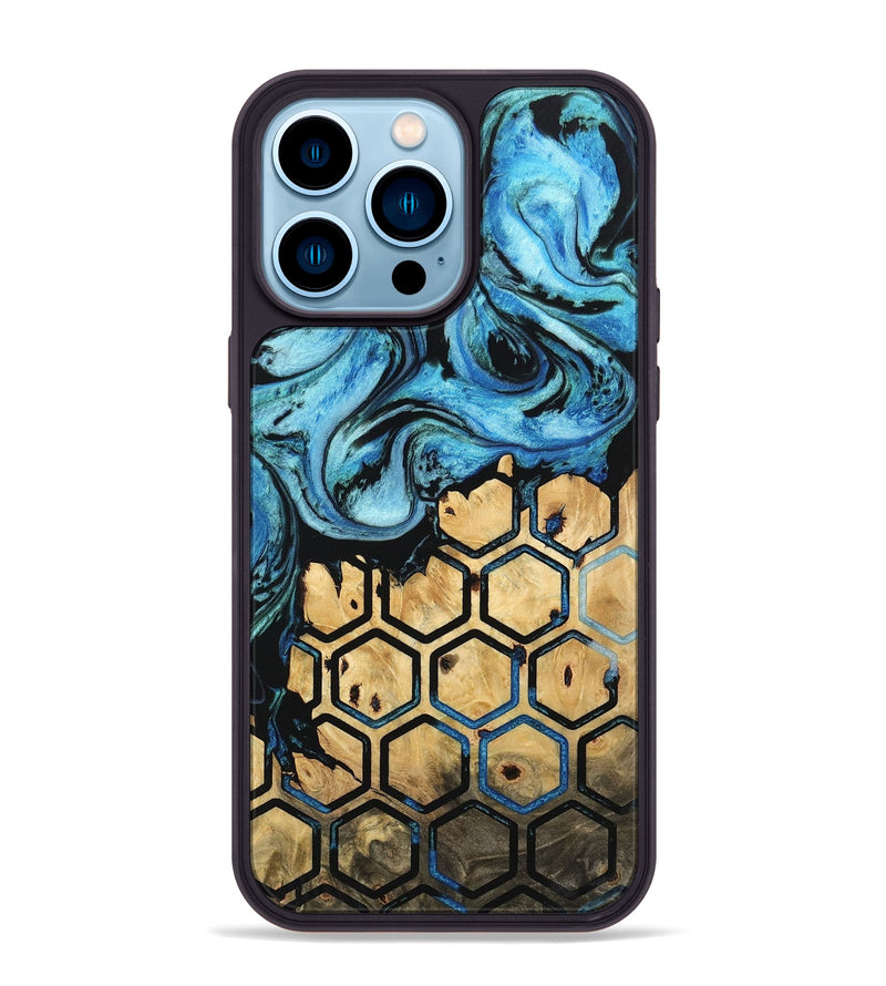 iPhone 14 Pro Max Wood Phone Case - Vick (Pattern, 745356)