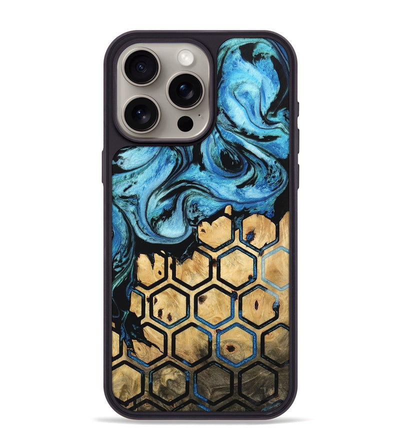 iPhone 15 Pro Max Wood Phone Case - Vick (Pattern, 745356)