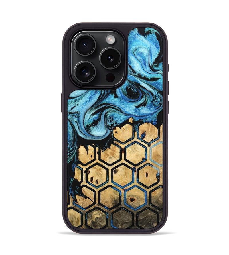 iPhone 15 Pro Wood Phone Case - Vick (Pattern, 745356)