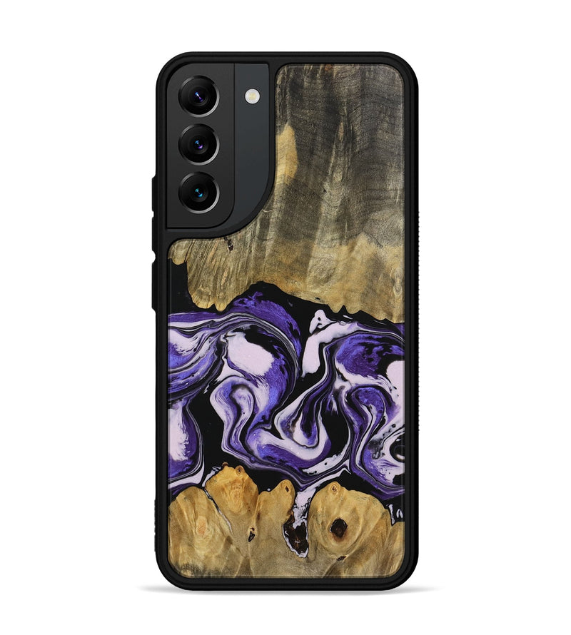 Galaxy S22 Plus Wood Phone Case - Rillie (Purple, 745364)