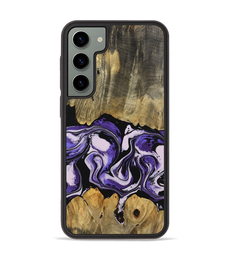 Galaxy S23 Plus Wood Phone Case - Rillie (Purple, 745364)