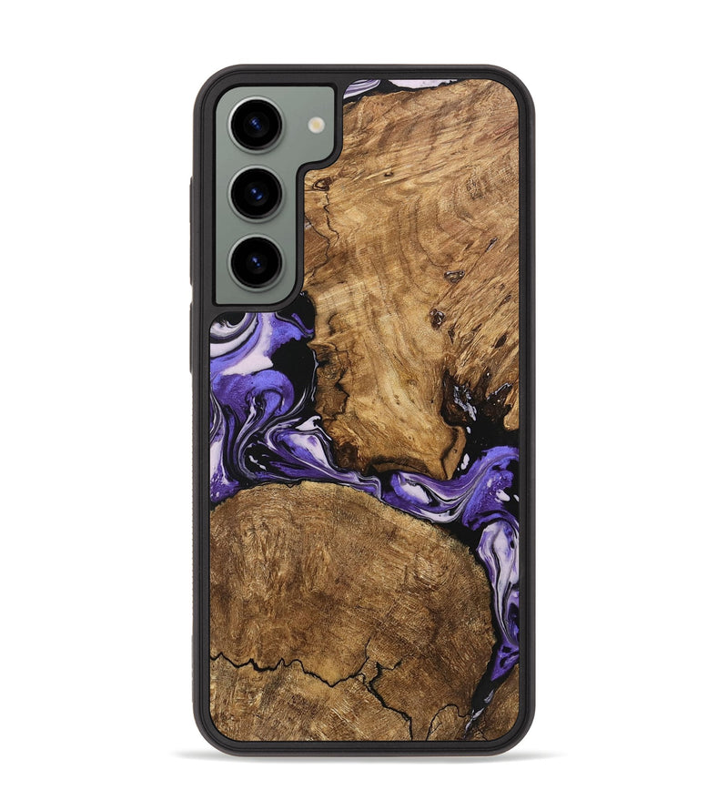 Galaxy S23 Plus Wood Phone Case - Deniece (Purple, 745365)