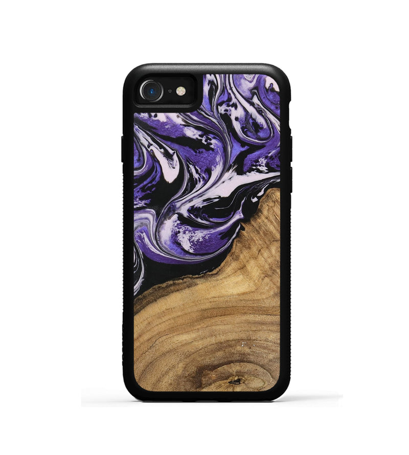 iPhone SE Wood Phone Case - Thomas (Purple, 745368)