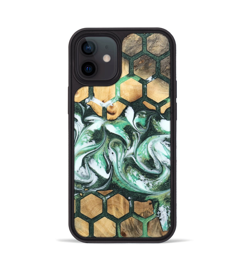 iPhone 12 Wood Phone Case - Tevin (Pattern, 745377)