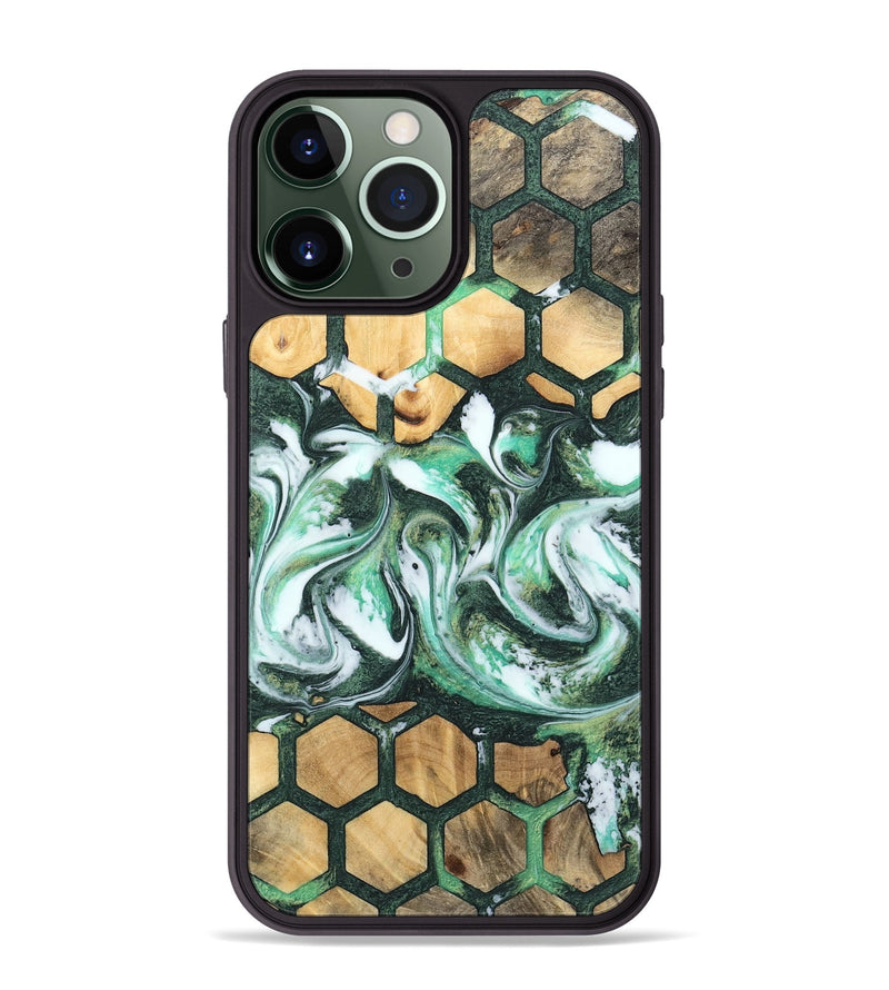 iPhone 13 Pro Max Wood Phone Case - Tevin (Pattern, 745377)