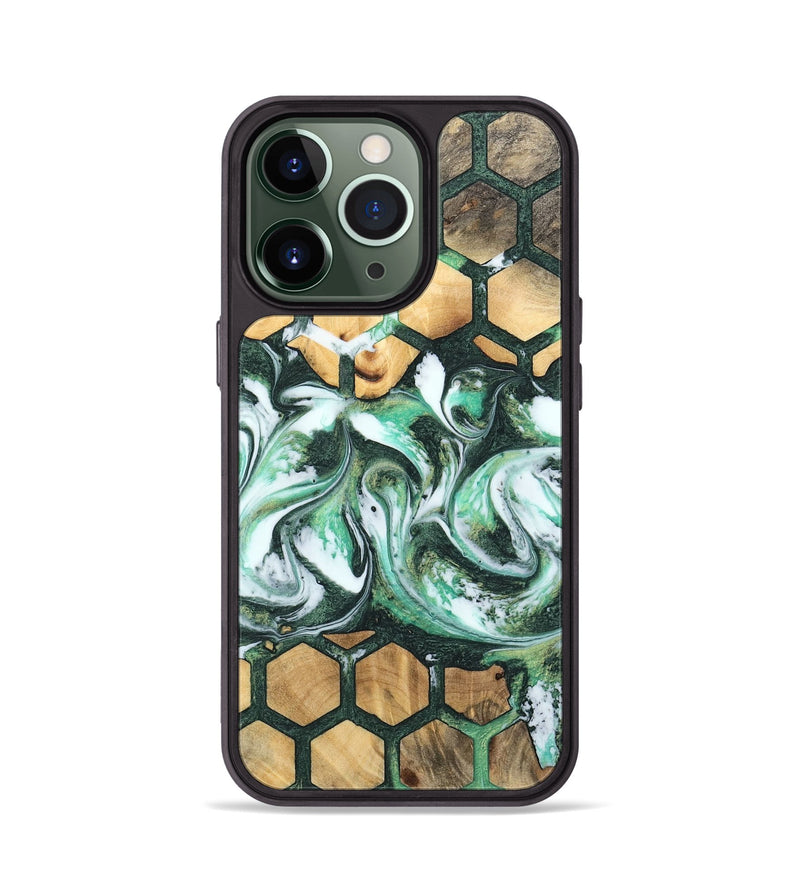 iPhone 13 Pro Wood Phone Case - Tevin (Pattern, 745377)