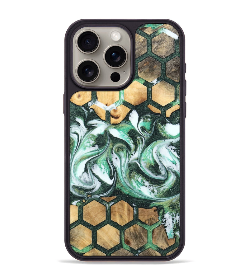 iPhone 15 Pro Max Wood Phone Case - Tevin (Pattern, 745377)