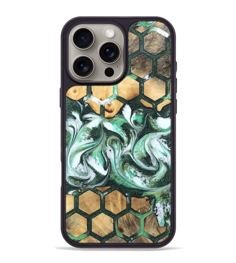 iPhone 16 Pro Max Wood Phone Case - Tevin (Pattern, 745377)