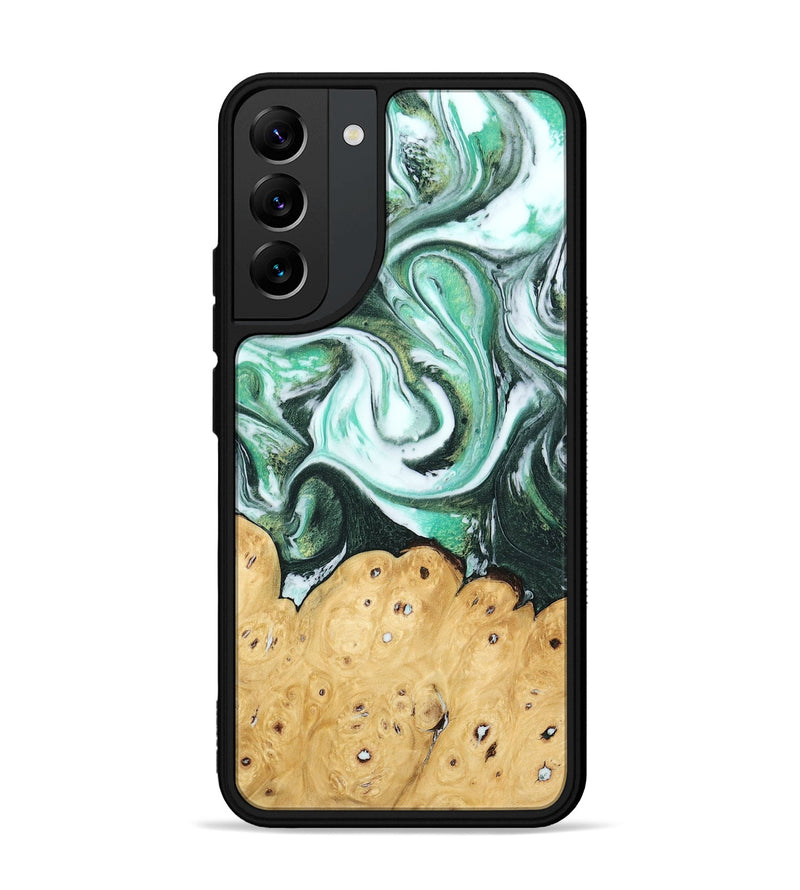 Galaxy S22 Plus Wood Phone Case - Calida (Green, 745381)