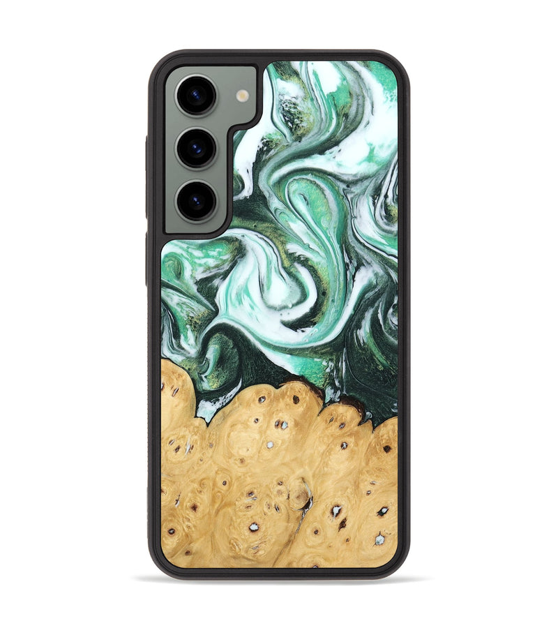 Galaxy S23 Plus Wood Phone Case - Calida (Green, 745381)