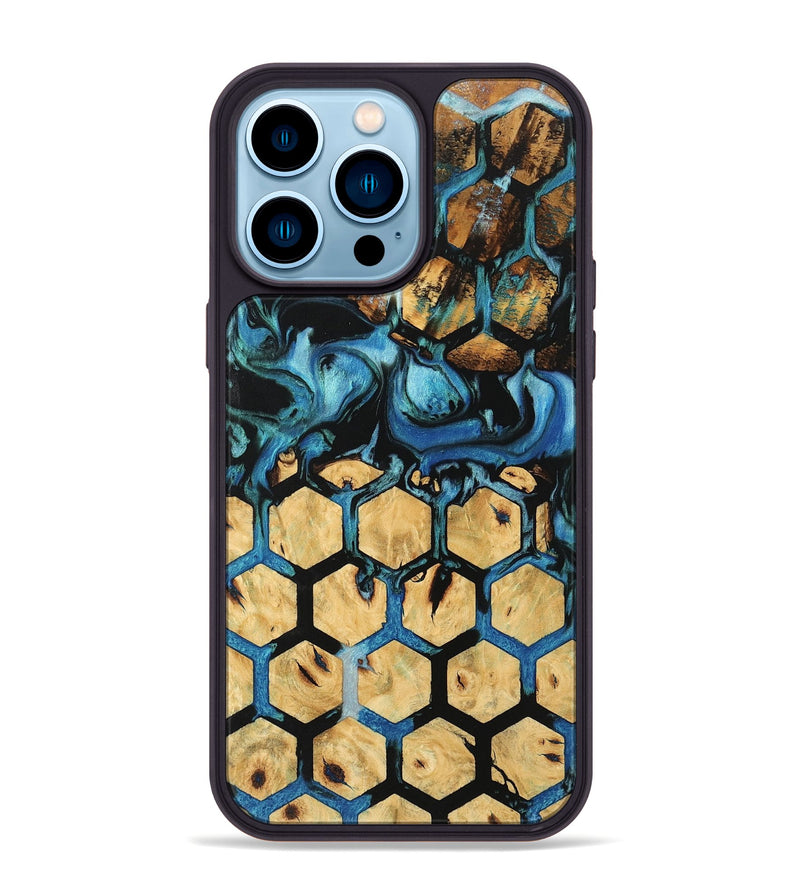 iPhone 14 Pro Max Wood Phone Case - Lara (Pattern, 745383)