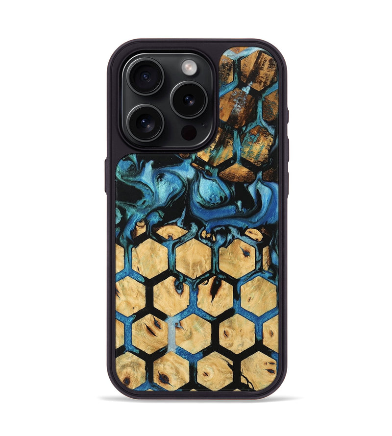 iPhone 15 Pro Wood Phone Case - Lara (Pattern, 745383)