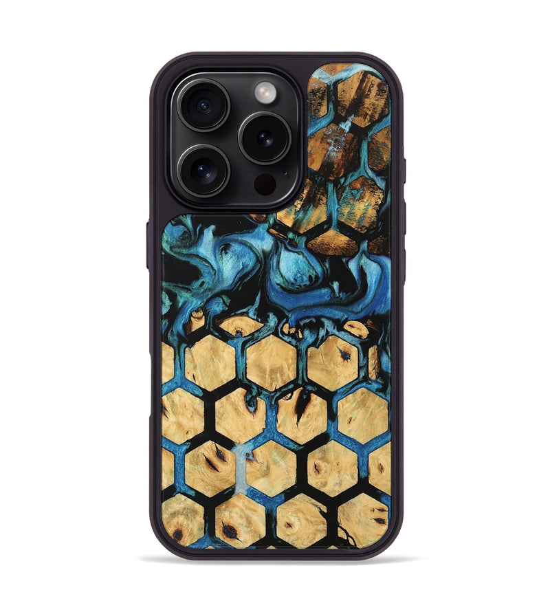 iPhone 16 Pro Wood Phone Case - Lara (Pattern, 745383)