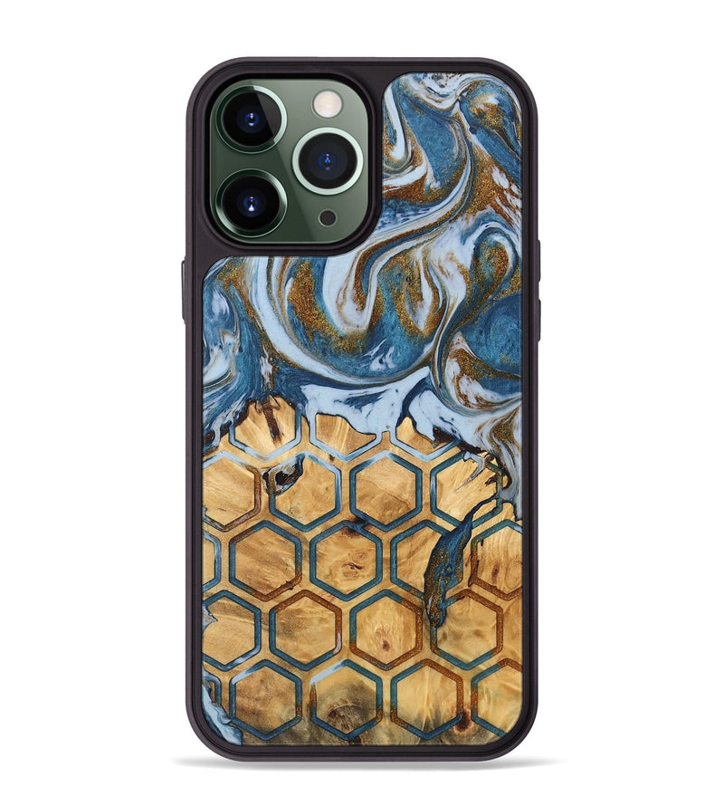 iPhone 13 Pro Max Wood Phone Case - Myrtie (Pattern, 745386)