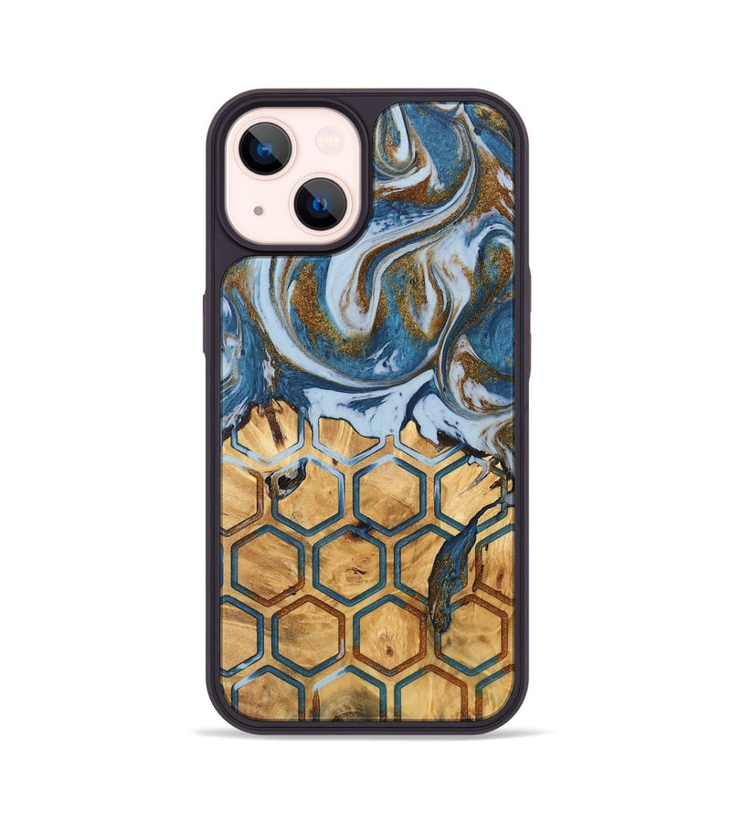 iPhone 14 Wood Phone Case - Myrtie (Pattern, 745386)