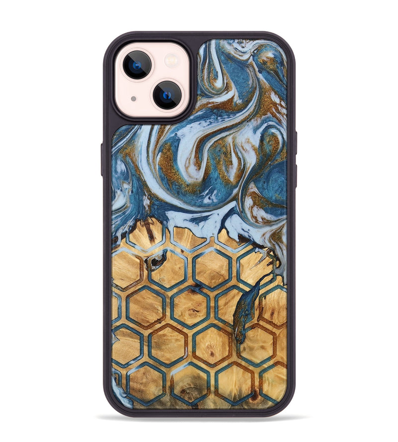 iPhone 14 Plus Wood Phone Case - Myrtie (Pattern, 745386)