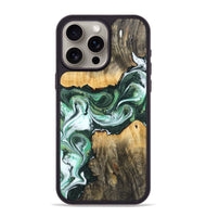 iPhone 15 Pro Max Wood Phone Case - Gilmer (Green, 745389)