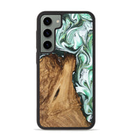 Galaxy S23 Plus Wood Phone Case - Angy (Green, 745391)