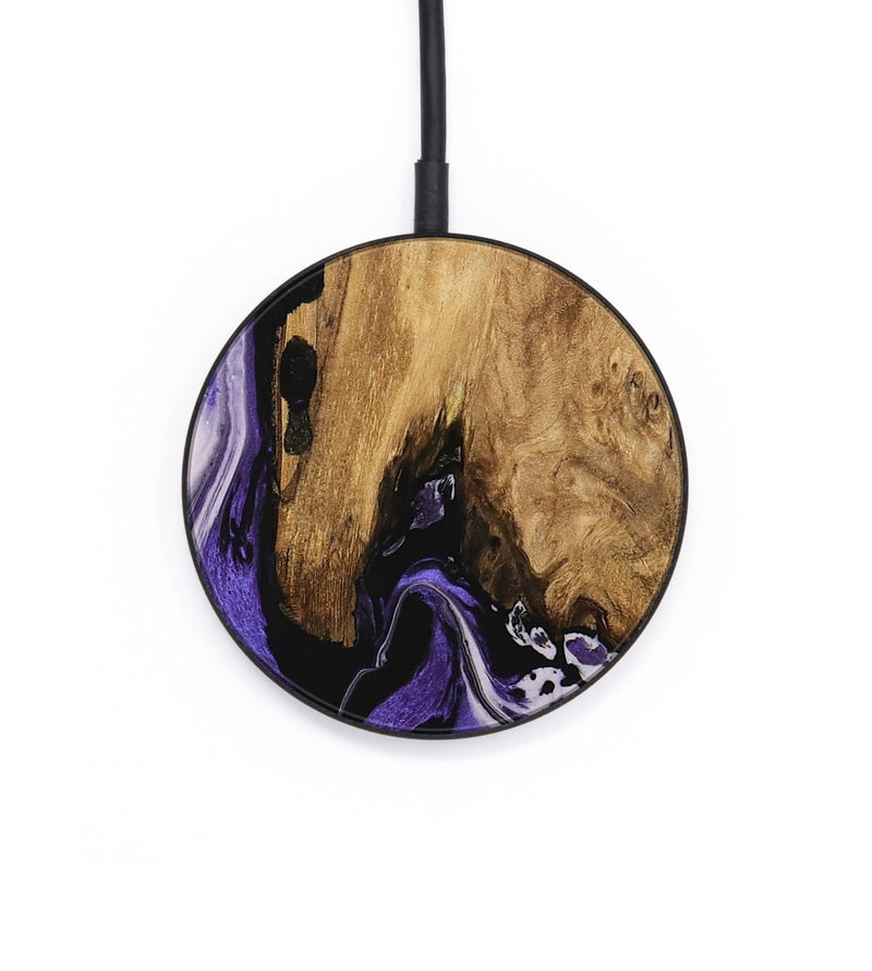 Circle Wood Wireless Charger - Ransom (Purple, 745393)