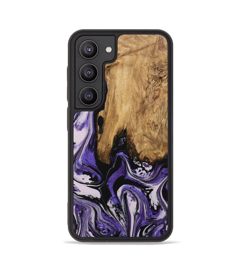 Galaxy S23 Wood Phone Case - Ransom (Purple, 745393)