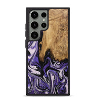 Galaxy S24 Ultra Wood Phone Case - Ransom (Purple, 745393)