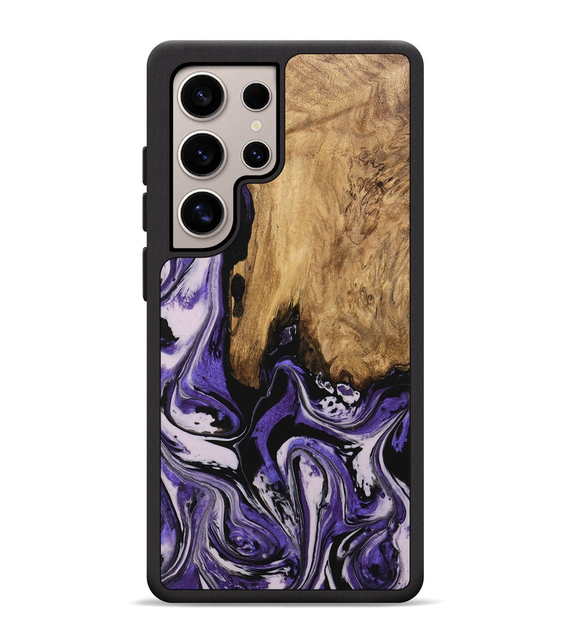 Galaxy S25 Ultra Wood Phone Case - Ransom (Purple, 745393)