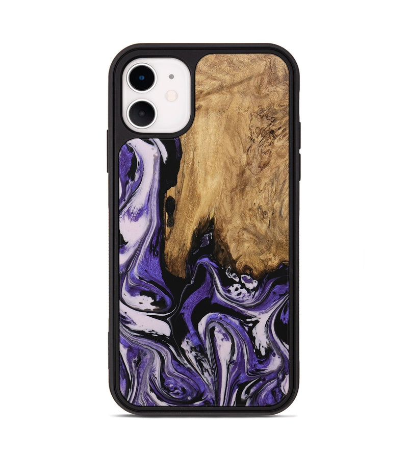 iPhone 11 Wood Phone Case - Ransom (Purple, 745393)