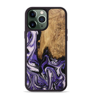 iPhone 13 Pro Max Wood Phone Case - Ransom (Purple, 745393)