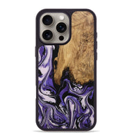 iPhone 16 Pro Max Wood Phone Case - Ransom (Purple, 745393)